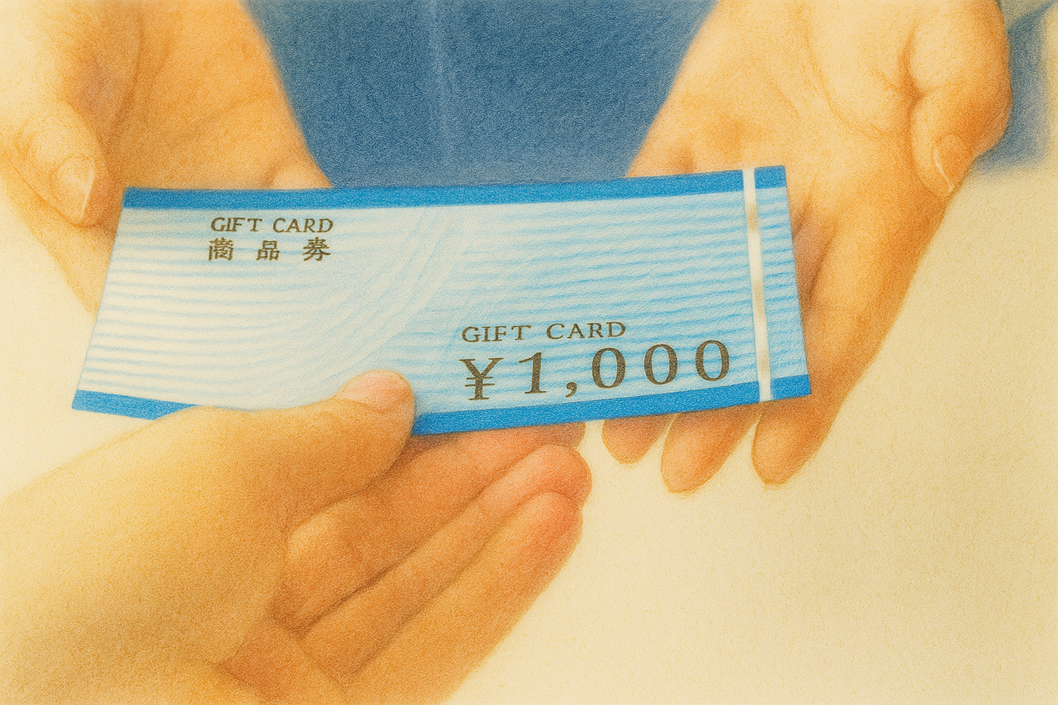 商品券をもらった場合の会計処理